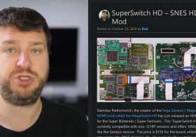 SuperSwitch HD: 1080p HDMI mod for the Super Nintendo unveiled